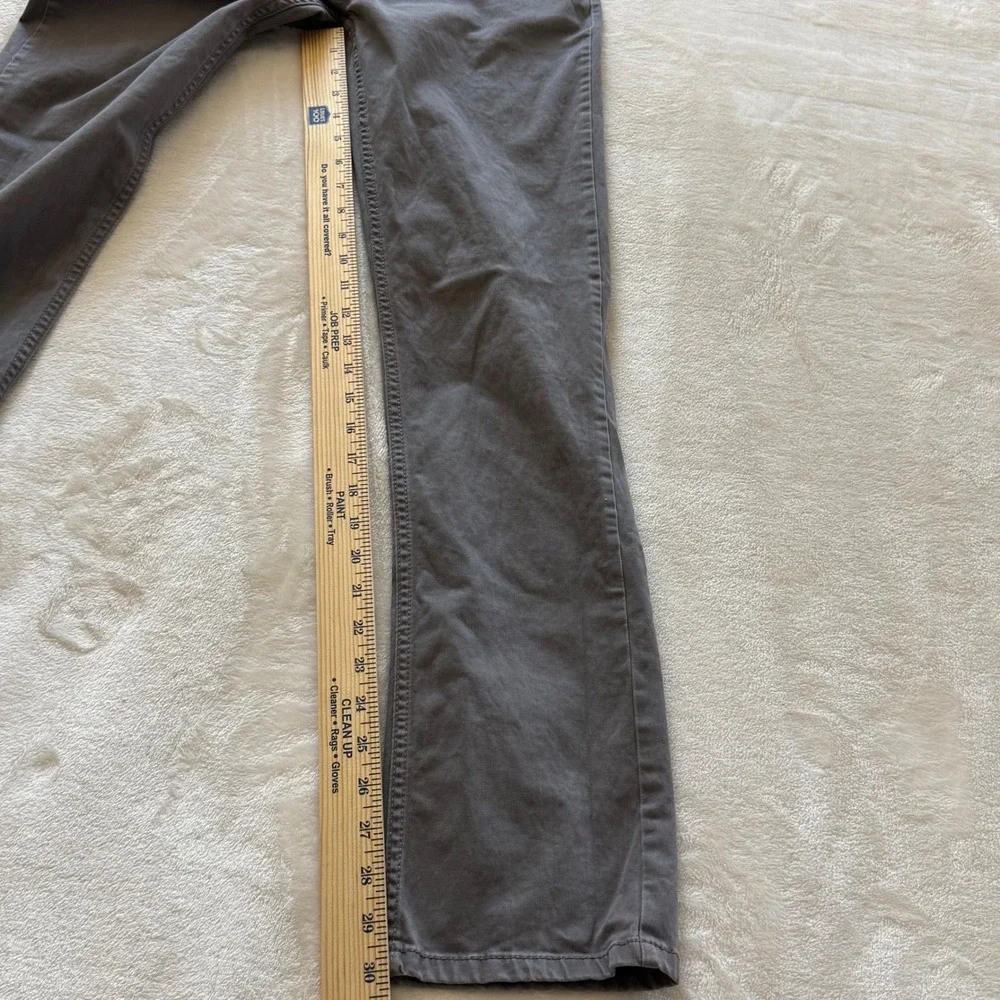 Levi's 511 Slim Gray‎ Stretch Jeans Men's 29x29 Modern Slim Fit Denim